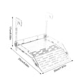 Acrylic Turtle Basking Ramp — Suction Cup or Hook-Mount Dock