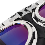 Dog Motorcycle Goggles UV Visor (Harley Style, Windproof, Eye Protection)