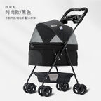 Bello SP02 Foldable Pet Stroller (Lightweight, Medium Dogs, 4 Colors)