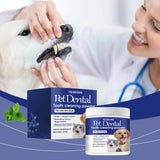 Pet Dental Cleaning Powder — Removes Plaque & Eliminates Oral Odor
