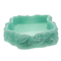 Resin Rock Terrarium Water & Food Bowl — Natural-Look Reptile Feeder
