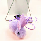 Simulated Mice & Rabbit Suction Cup Cat Teaser Toy — Spring Rope Interactive Cat Toy