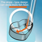 Acrylic Fish Feeder Tube (Transparent, Large-Capacity, Shrimp & Fish)