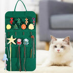Pet Toy Storage Bag Organizer — Multi-Compartment Holder for Toys & Combs