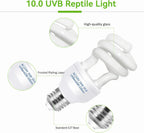 UVB 5.0/10.0 Calcium Supplement Lamp — E27 Basking Bulb, 13W/26W
