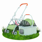 MAXFOR Luxury Washable Pet Stroller for Cats & Dogs up to 25 kg — Foldable