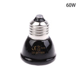 Ceramic Infrared Heat Lamp for Reptiles — No-Light Warmer, E27, 20W-80W