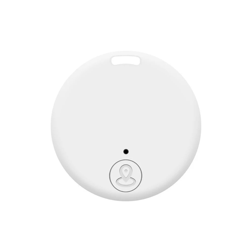 Round Mini Bluetooth 5.0 GPS Smart Tracker for Pets, Kids & Wallets