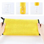 Super Absorbent Microfiber Pet Bath Towel — Quick-Drying, 4 Sizes