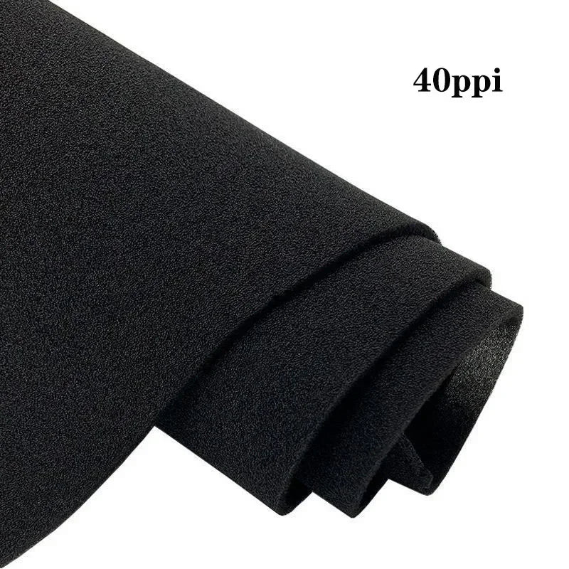 Aquarium Polyurethane Filter Sponge (Biochemical Cotton, Reusable, Cut-to-Size)