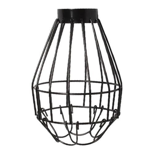 Anti-Scald Heat Lamp Guard — Protective Mesh Cover for Reptile Heating Bulbs