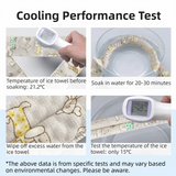 Pet Cooling Ice Scarf 2-Pack (Reusable, Fast-Cooling, Adjustable Neck)