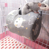 Soft Cotton Hanging Hammock — Cozy Cage Bed for Small Pets