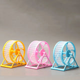 Silent Hamster Running Wheel — Anti-Jam Exercise Wheel with Stand