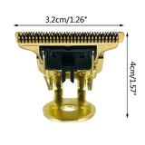 T9 Replacement Clipper Blade — Stainless Steel Trimmer Head