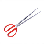 Extra-Long Snake Feeding Tongs — Serrated Grip Tweezers, 28cm/38cm