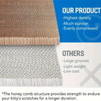 Extra Large Cardboard Scratching Mat & Sofa Guard