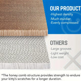 Extra Large Cardboard Scratching Mat & Sofa Guard