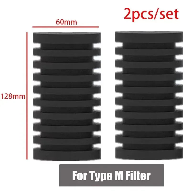 USB Aquarium Sponge Filter (Quiet, Wave Maker, Oxygenator)