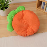 Carrot-Shaped Pet Bed — Thickened Cozy Mat for Rabbits & Guinea Pigs