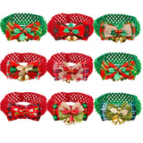 Snowman & Penguin Christmas Bowtie Bulk Pack (50 or 100 Pieces)