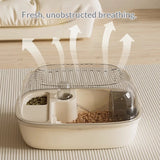 Full-View Hamster Villa Cage — All-in-One Habitat with Wheel, Water & Hideout