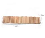 Wooden Hamster Cage Fence & Platform — Modular Climbing Accessories