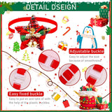 Christmas Dog Bowtie with Bell (5 or 10 Pack)