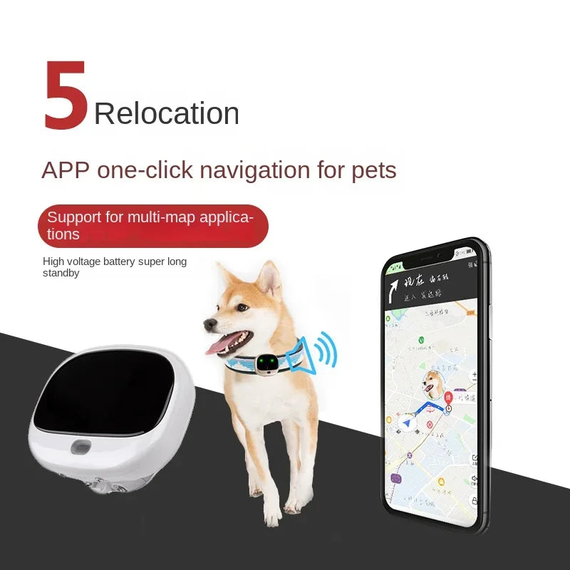 RF-V43 4G LTE Waterproof GPS Pet Tracker with Real-Time Location