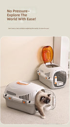 Airline-Approved Pet Carrier with Skylight Window for Cats & Dogs