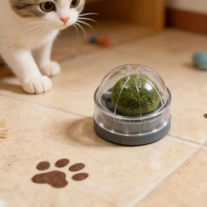 3-Pack Catnip Chew Balls — Interactive Teething Toy Set for Cats & Kittens
