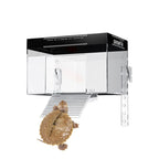 Over-Tank Turtle Basking Platform — Anti-Slip Ramp & 360° Viewing Dock