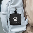Waterproof Dog Snack Bag with Hanging Ring (Zipper, Large Capacity)