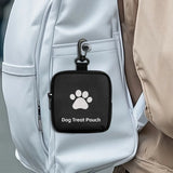 Waterproof Dog Snack Bag with Hanging Ring (Zipper, Large Capacity)