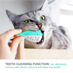 Pufferfish Catnip Chew Toy with Bell — Detachable Teething Toy for Kittens