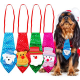 Christmas Pet Bow Tie Bandana 50-Pack (Dog & Cat Accessory)