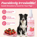 Strawberry Pet Perfume Spray — Long-Lasting, Gentle Daily Fragrance