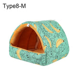 Small Animal Sleeping Nest — Warm Cotton Bed for Hamsters & Rabbits