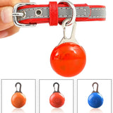 LED Glow Pet Collar Pendant — Bright Night Safety Light