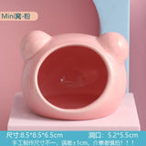 Ceramic Hamster House — Cooling Summer Hideout for Small Pets