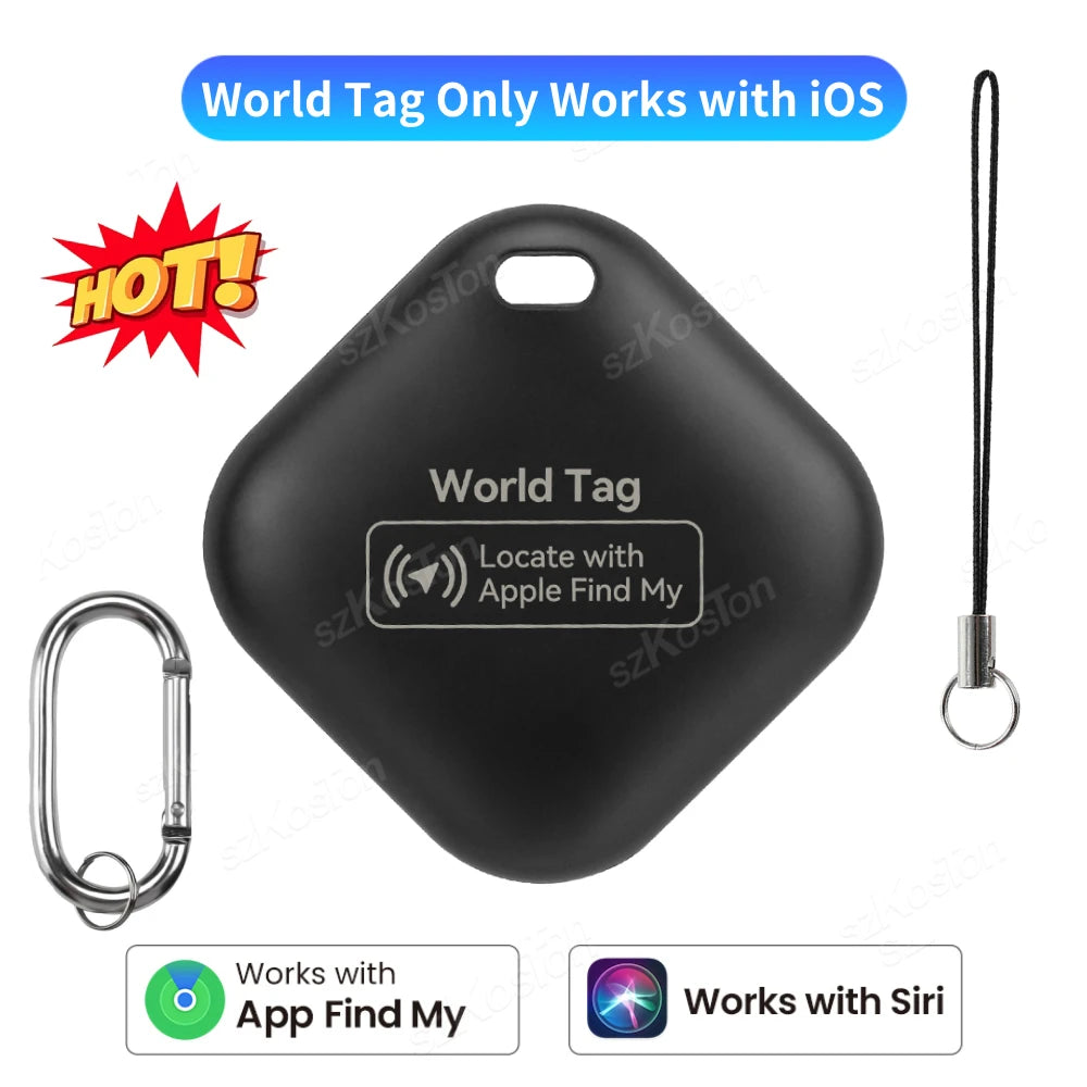 Smart iTag GPS Tracker with Keychain for Apple Find My - iOS