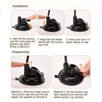 Suction Cup Dogtail Grass Teaser — Hands-Free & Handheld Cat Wand