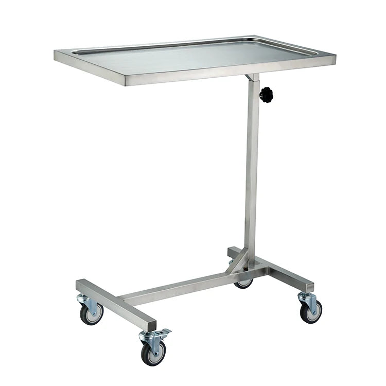 Stainless Steel Veterinary Medical Trolley Cart for Vet Clinics & Hospitals