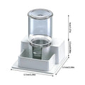 Detachable Reptile Water & Feeding Dish — Compact ABS Bowl for Tanks