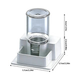 Detachable Reptile Water & Feeding Dish — Compact ABS Bowl for Tanks