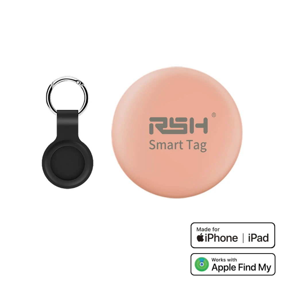 Waterproof Apple Find My Smart Tag Kit with Voice Locate for Keys, Bags & Toys (iOS)