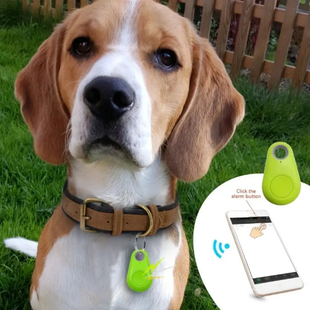 Wireless Bluetooth 5.0 Pet GPS Tracker with Anti-Loss Alarm - Portable Smart Locator
