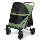 High-Capacity Pet Stroller for Elderly Medium & Large Dogs up to 55 kg