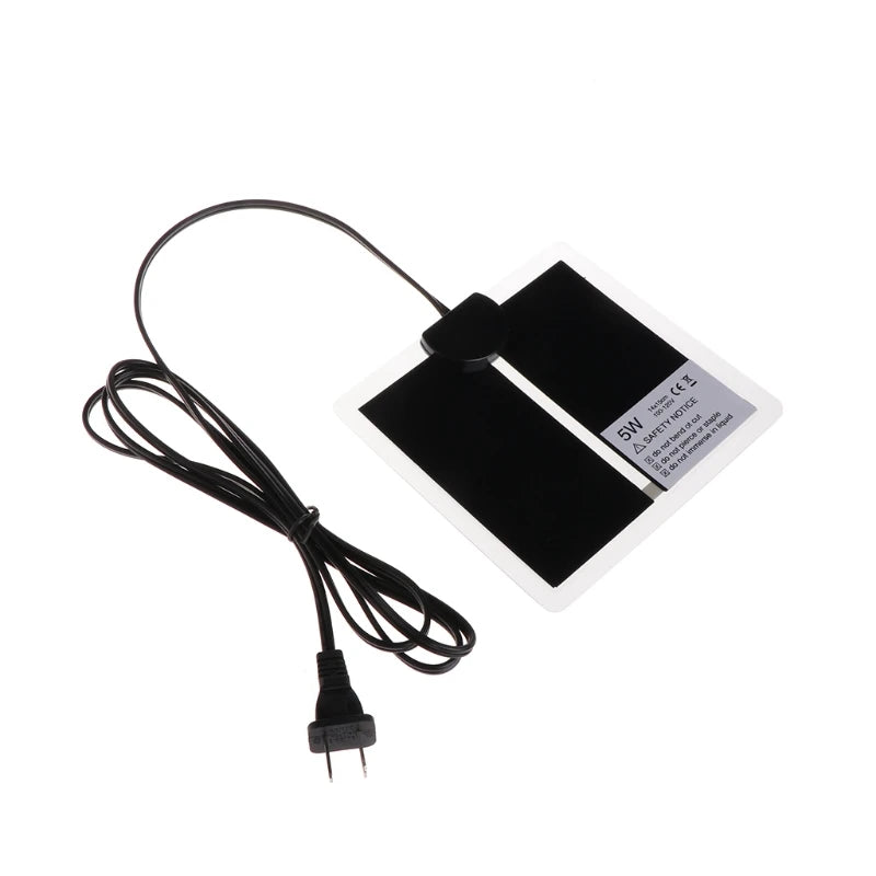 Thin Flexible Reptile Heat Mat — Even Substrate Warmth, 5W-20W