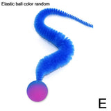 Fluffy Tail Bouncy Cat Teaser Ball — Elastic Bounce Mimics Prey